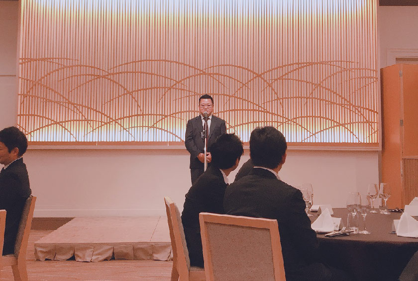 社長のあいさつ